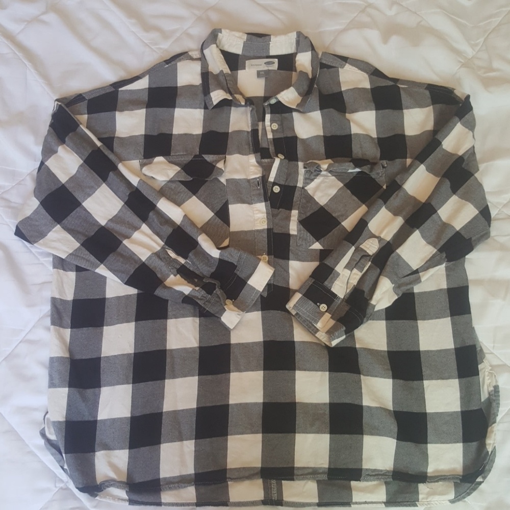 Old Navy Boyfriend Blouse